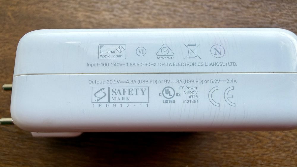 Incarcator Apple - A1719 - 87W - USB-C