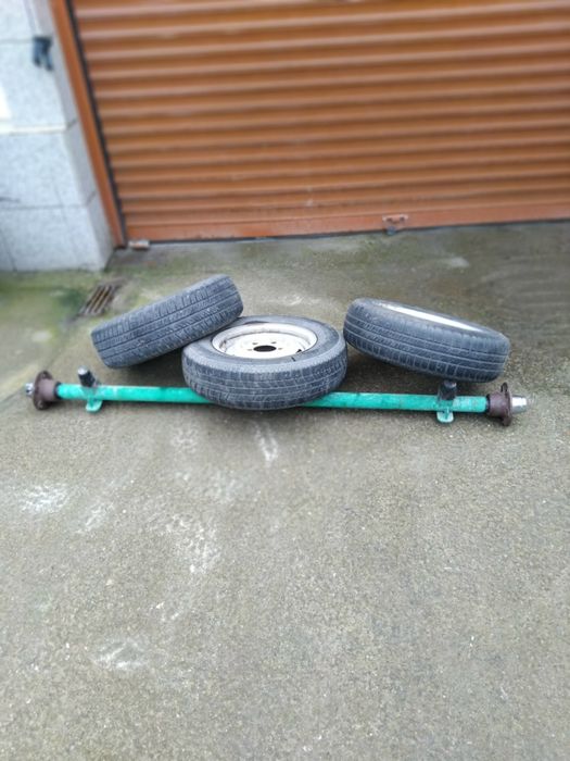 Ос за ремарке с джанти