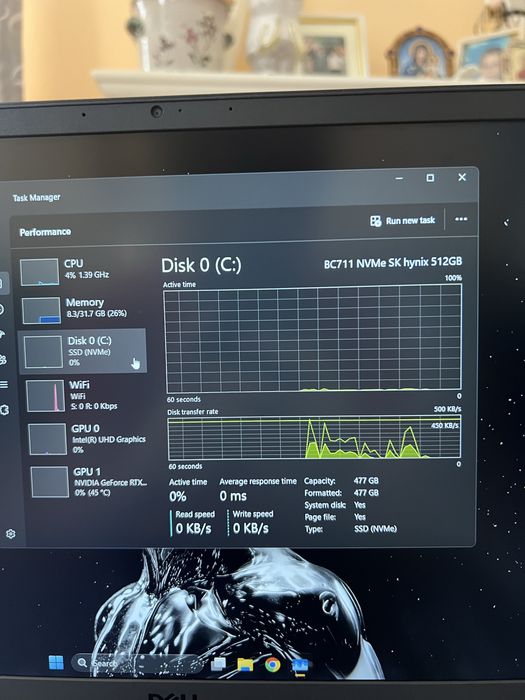 Laptop Gaming Dell G15 5511 | RTX 3050 | 32GB RAM | Ecran 120Hz