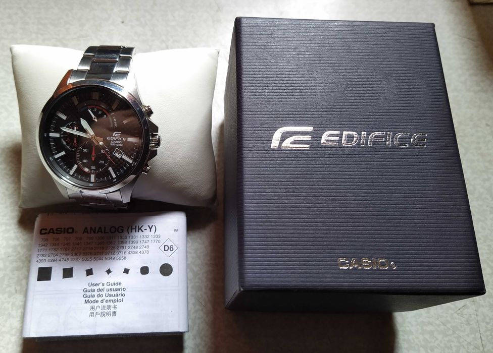 Часы Casio Edifice 100m оригинал Japan