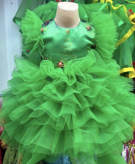 Ёлка/ёлочка платье для девочек /прокат