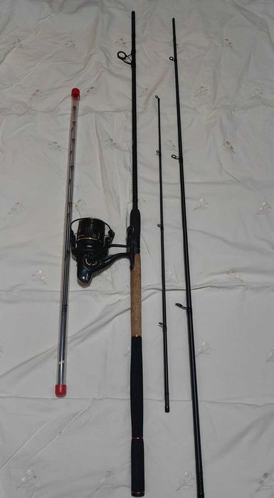 Фидер Trabucco Perfecta 3.90 m.90gr.с макара Virtus 55000 fider