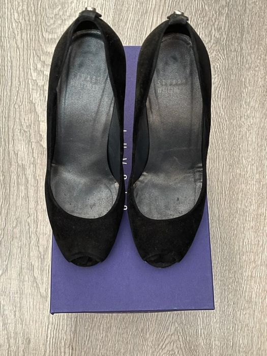 Туфли замшевые