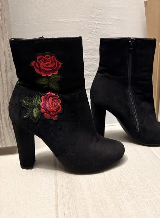 Botine cu toc marimea 37