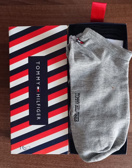 Set 6 Perechi Sosete Scurte Bumbac Unisex Tommy Hilfiger