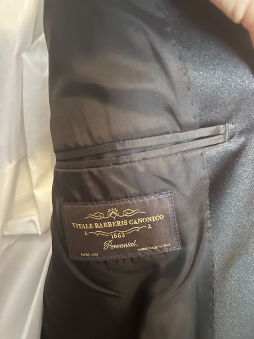 Costum Bigotti Negru Ceremonie Made in Italy