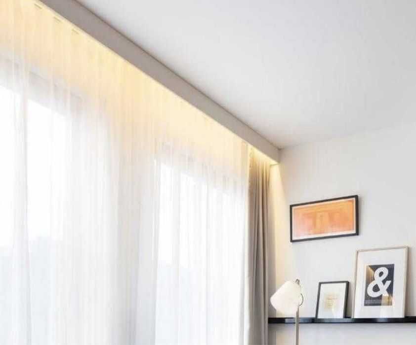 Cornisa draperie mascare teava gaze masca galerie sina perdea cod LK15