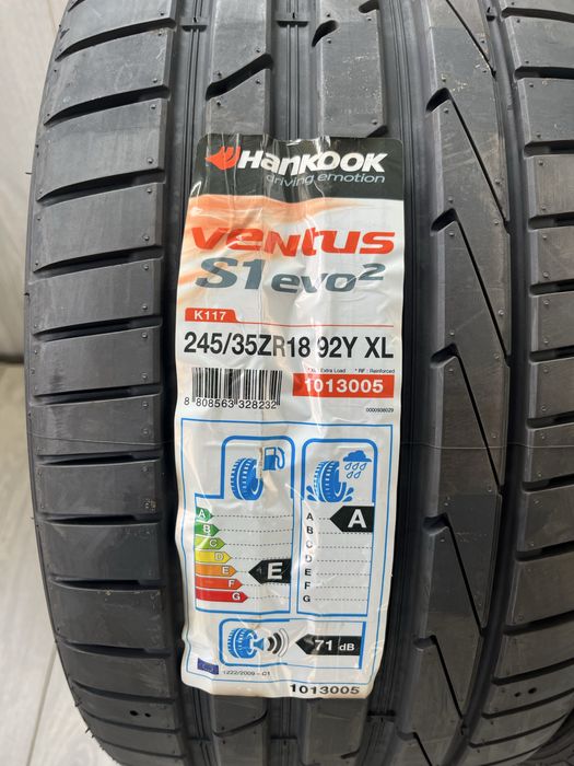Чисто нови летни гуми 245/35/18 Hankook Ventus S1 Evo 2