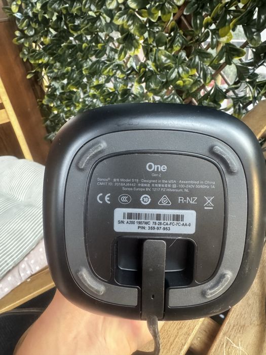 Sonos One Gen 2 Smart