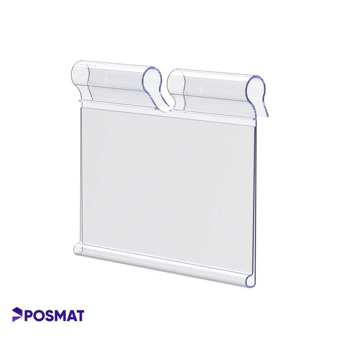 Ценник. Ценникодержатель. Откидной ценникодержатель на крючок Sennik