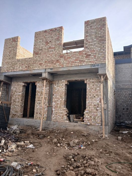 Қизғалдоқ махалла. Мехнат постидан 1км. Котедж 4хона ва тўлиқ падвали.