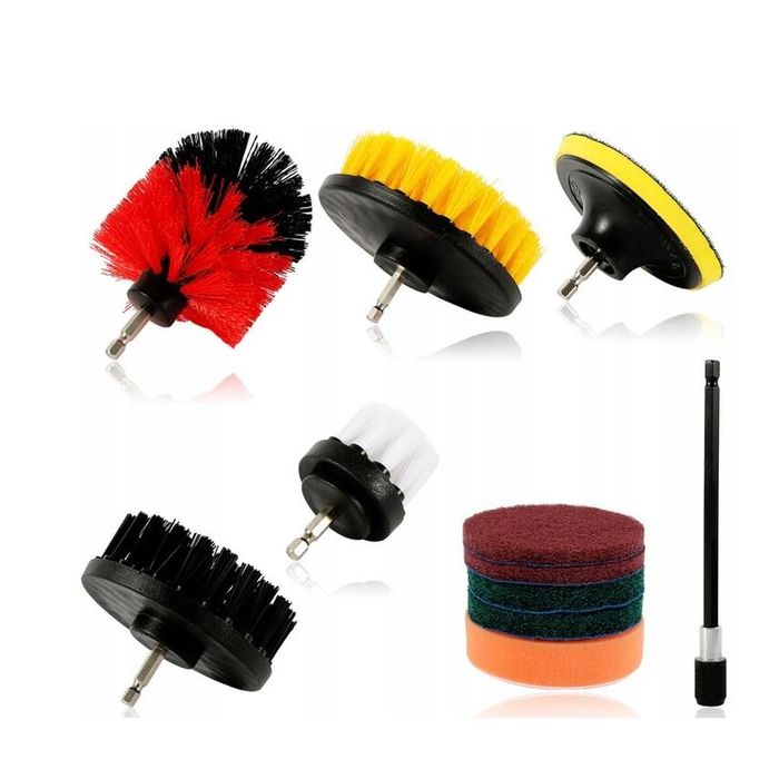 Set perii pentru curatare, 1/4" 11 piese, Verke