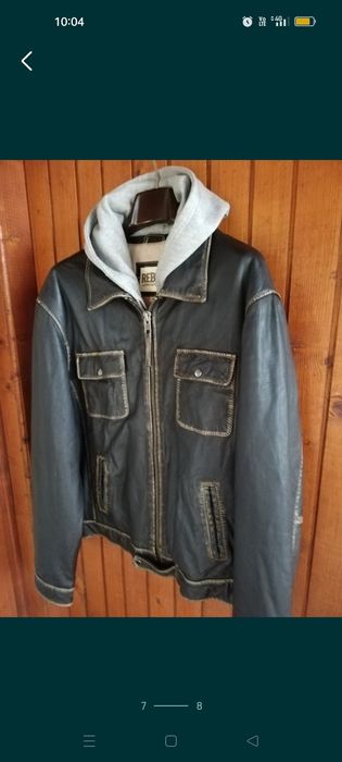 Geacă piele bărbați Rebel xl