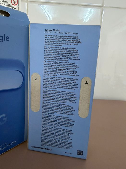 Google Pixel 10 128GB 12GB ram Indigo Sigilat+husă originală