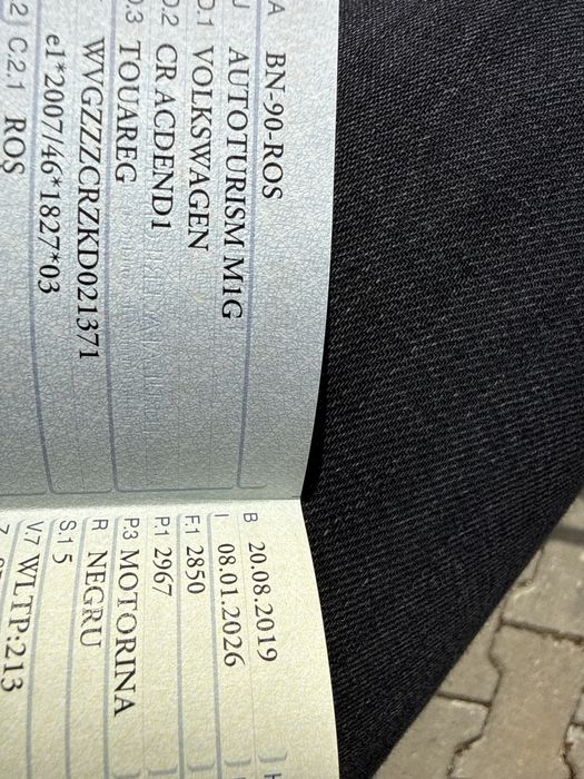 Vw Touareg 3.0 led  2019 Proprietar