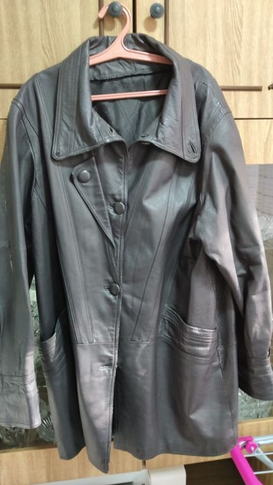 Кожаные куртки на меху и без