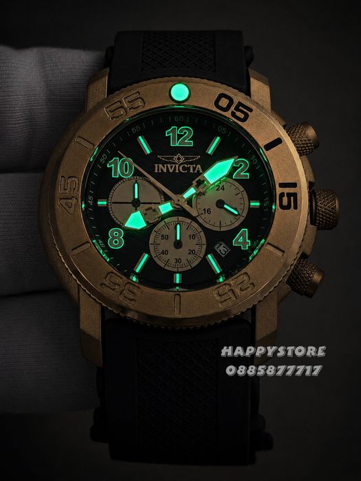 INVICTA Orpheus gold 50 mm, Инвикта нов мъжки часовник