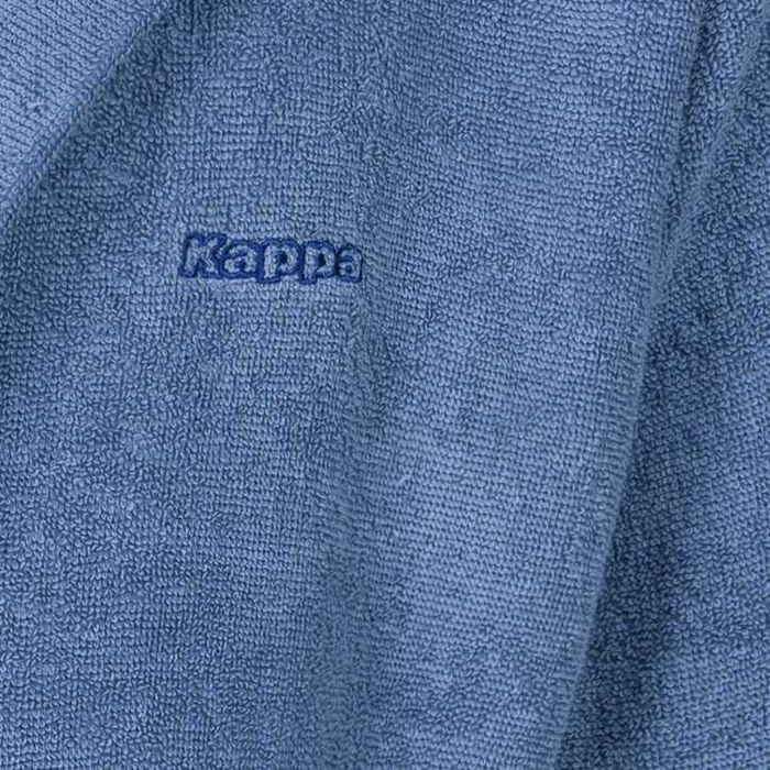 Халат за баня Kappa, 100% памук, син, S/M или L/XL, унисекс модел