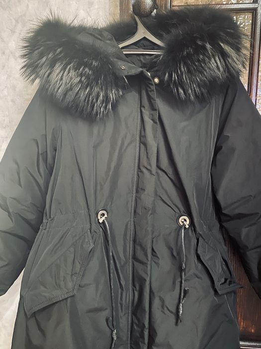 Продам куртка парка черная