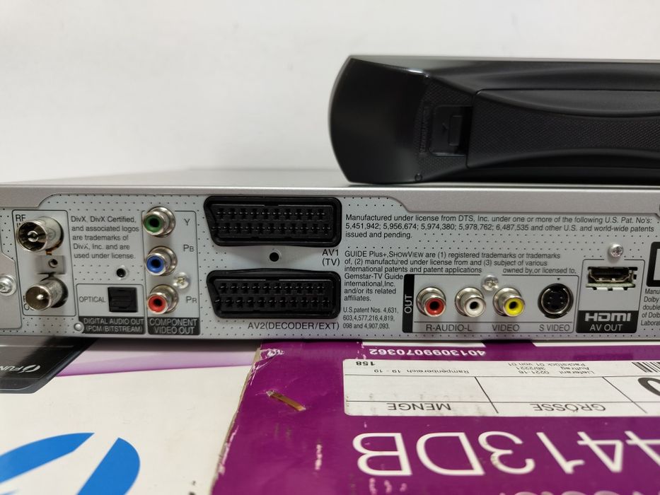 DVD Recorder Panasonic DMR EH 575 EGS HDMI Hdd 160 gb