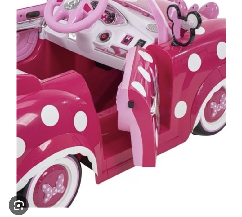 Masinuta electrica fetita Minnie mouse roz ca noua