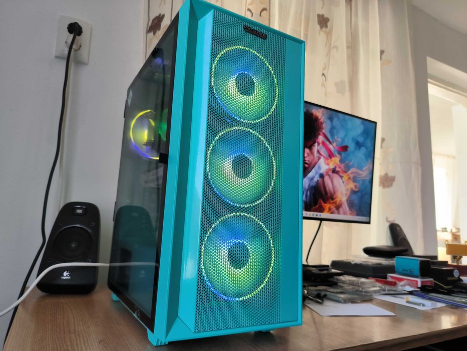 Unitate PC GAMING i7 8700 4.6Ghz/16GB DDR4/GTX1070 8GB GDDR5/SSD 256 NVMe/1TB HDD