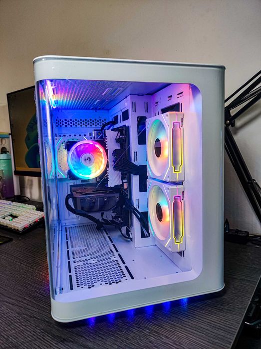Нов! Ryzen 5 7500F, RTX 5060, 16GB DDR5 RAM, 1TB SSD NVMe, WIFI, Bluetooth