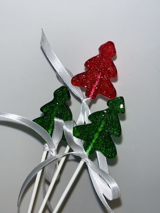 Новогодние леденцы из изомальта