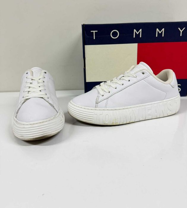 Tommy Jeans TJW Leather Cupsole ESS