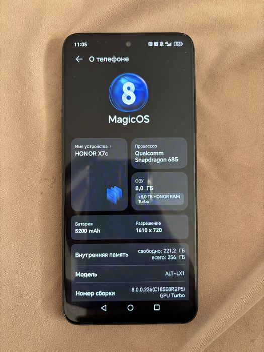 Продам HONOR X7c