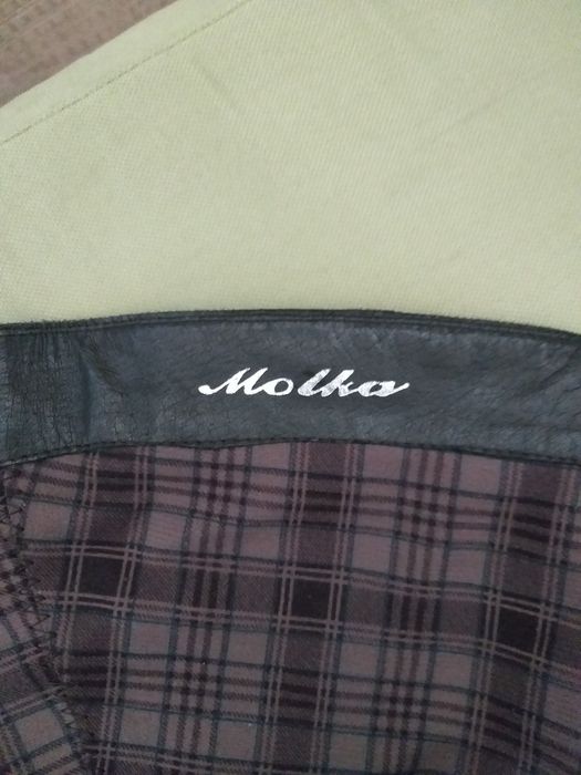 Сапожки-ботфорты демисезонные фирма Молка,чистая кожа.размер 36-36,5