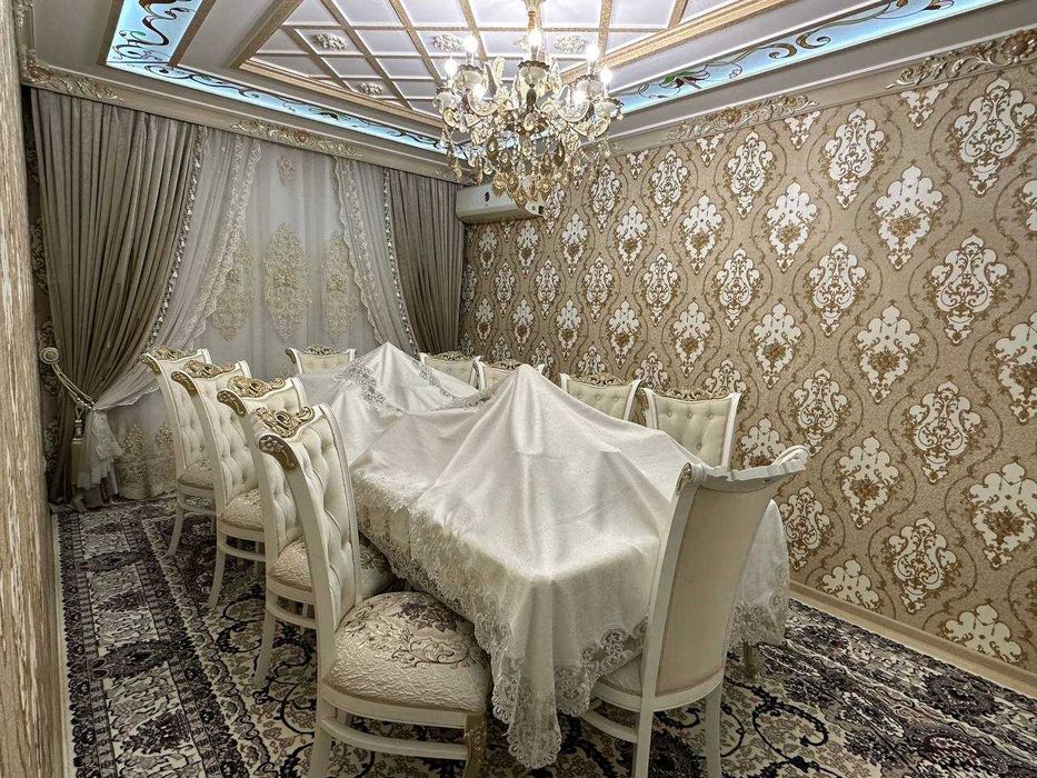 Тинчлик метро Алока 4 хона евроремонт мебель ва техника сотилади.