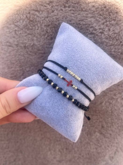 Set 3 bratari cu aur 14K