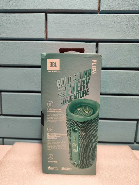 JBL Flip 6 безжична Bluetooth тонколона с мощен бас