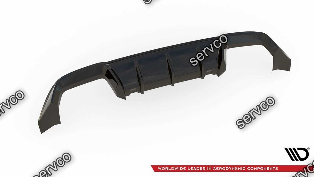 Difuzor bara spate Volkswagen Golf 7 R 2013-2016 v34 - Maxton Design