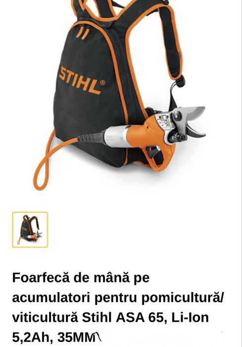 Vand foarfeca de mana Stihl