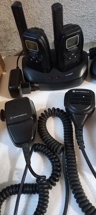 Stație radio profesionala portabila Motorola kenwood Stabo walkie talk