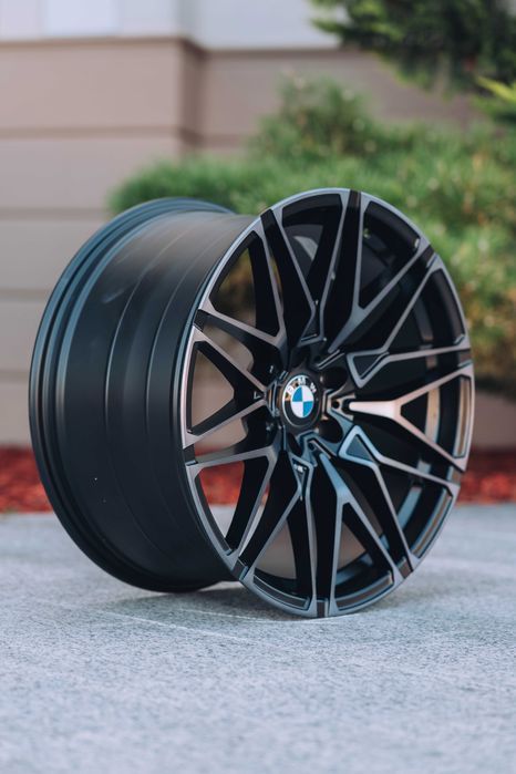 Jante Roti BMW M R20 5x120 Black Satin Seria 3 Seria 4 Seria 5 Seria 6 Seria 7 X3 X4 X5 X6 XM E70 F