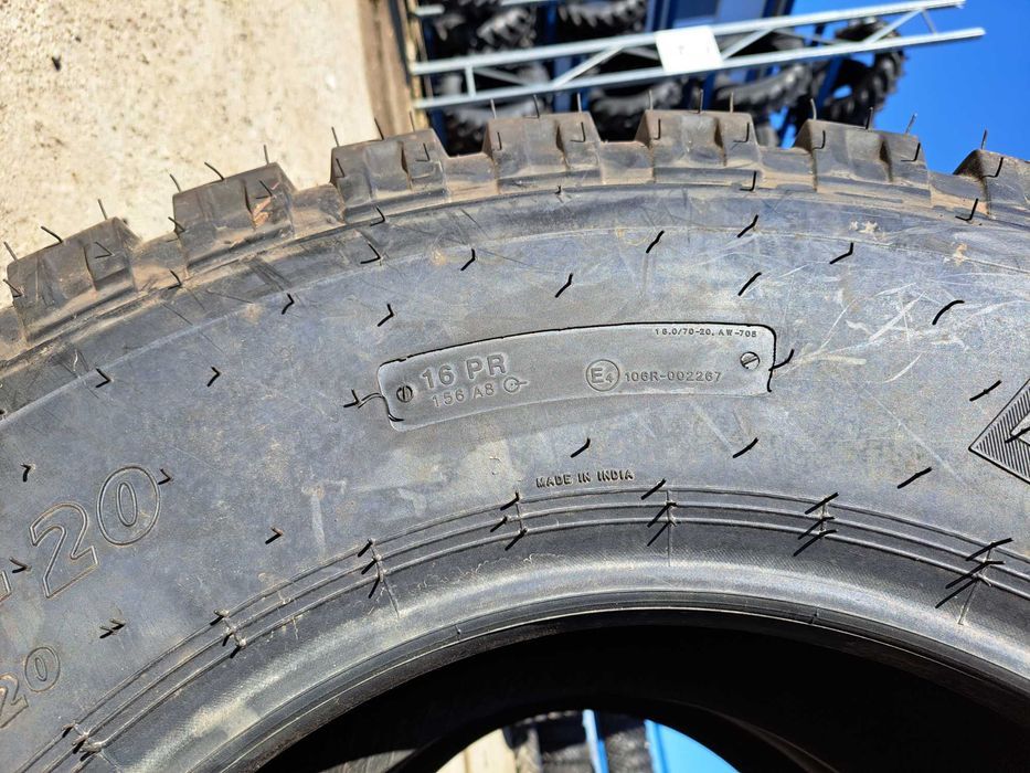 Anvelope noi 16.0/70-20 marca BKT 16PR cauciucuri pentru REMORCA