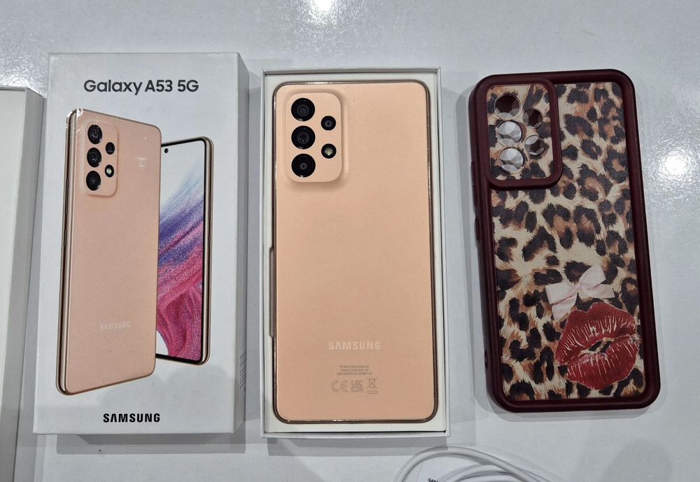 Samsung  A 53-5G  128GB +samsung galxy Watch 4