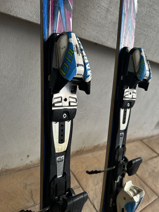 Skiuri Nordica lungime 135 cm + bete HEAD