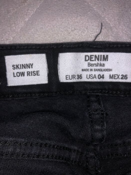 Blugi skinny cu talie înaltă Berska 36