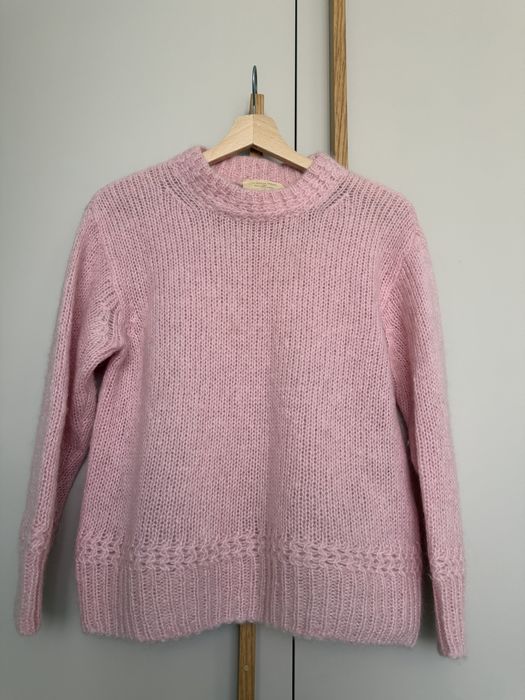 Sezane, пуловер в бебешко розово + подарък