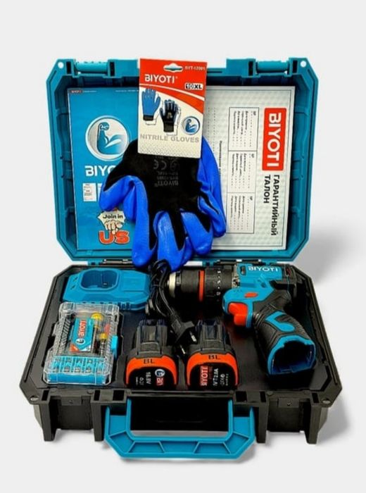 Шуруповерт BIYOTI PRO 16.8V