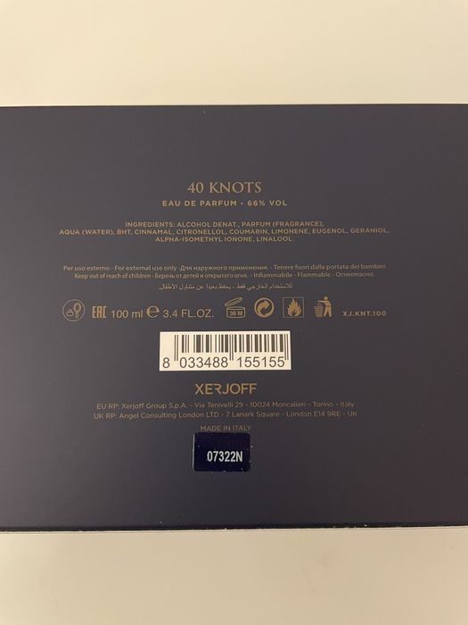 Xerjoff 40 Knots 100ml parfum