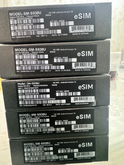 Samsung Galaxy S25 Ultra 256 GB Cititi ANUNTUL