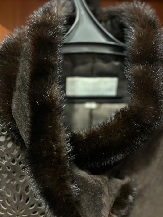 Демисезонная дубленка натуралка