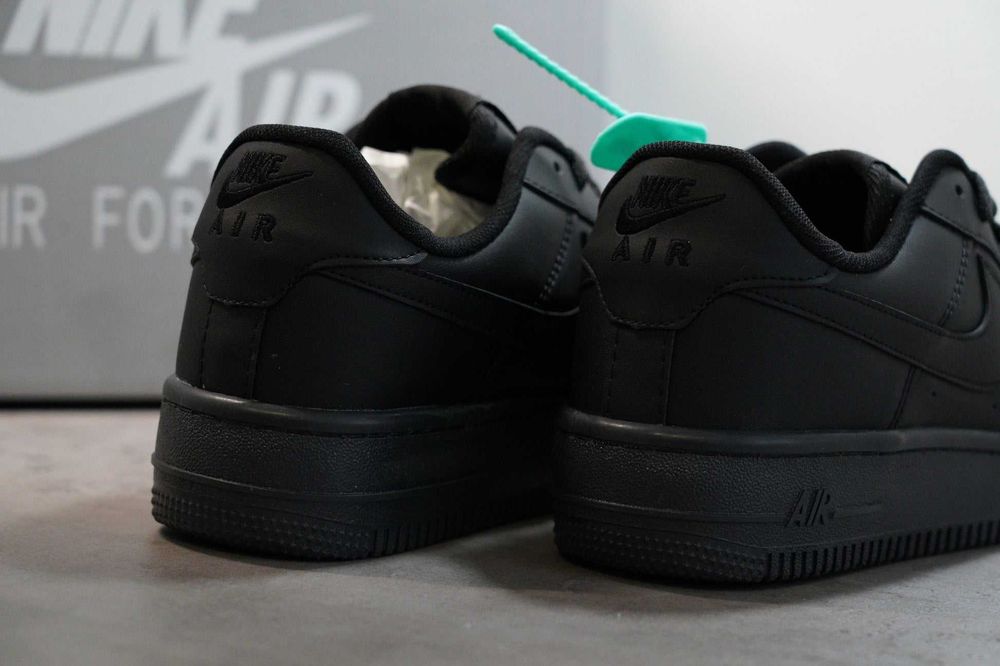 Adidasi Air Force 1 Full Black NOU - transport gratuit si verificare