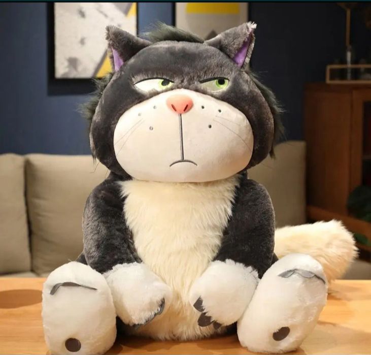 Плюшена котка Луцифер 30см