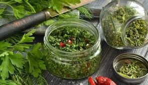 Кинза в соли порционная